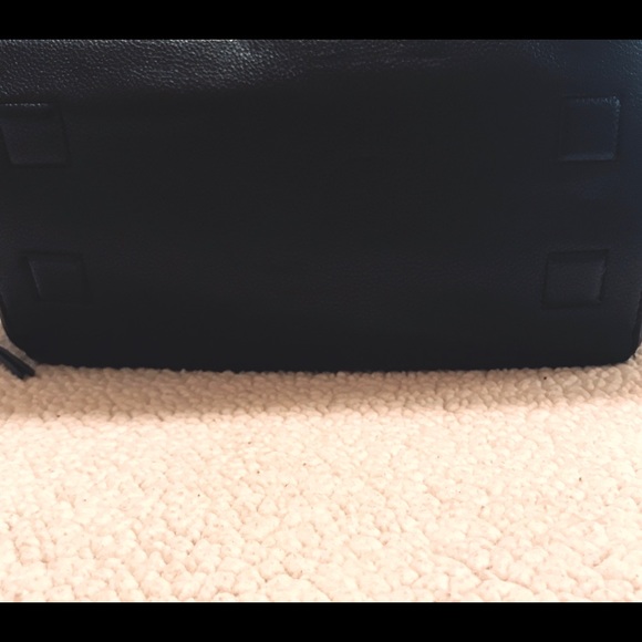 New York & Company Black Leather Satchel - Picture 2 of 8